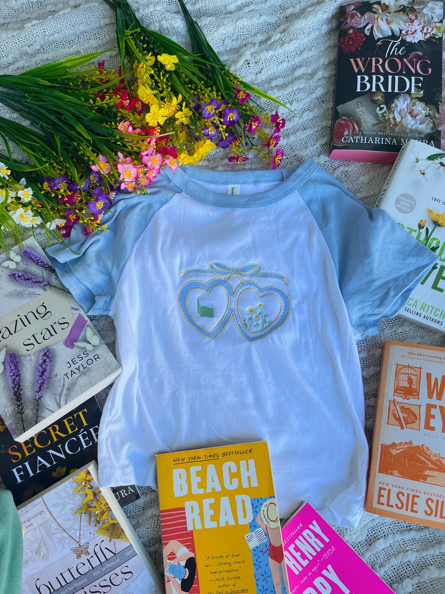 Spring Locket Bookish Baby Tee