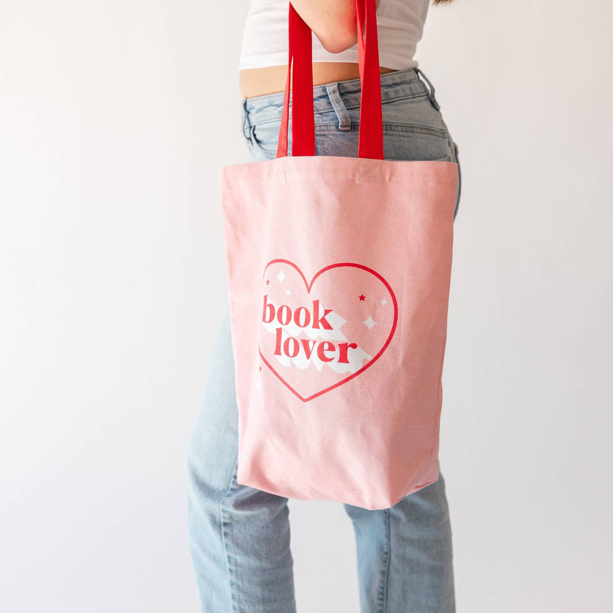 Book Lover Canvas Tote Bag