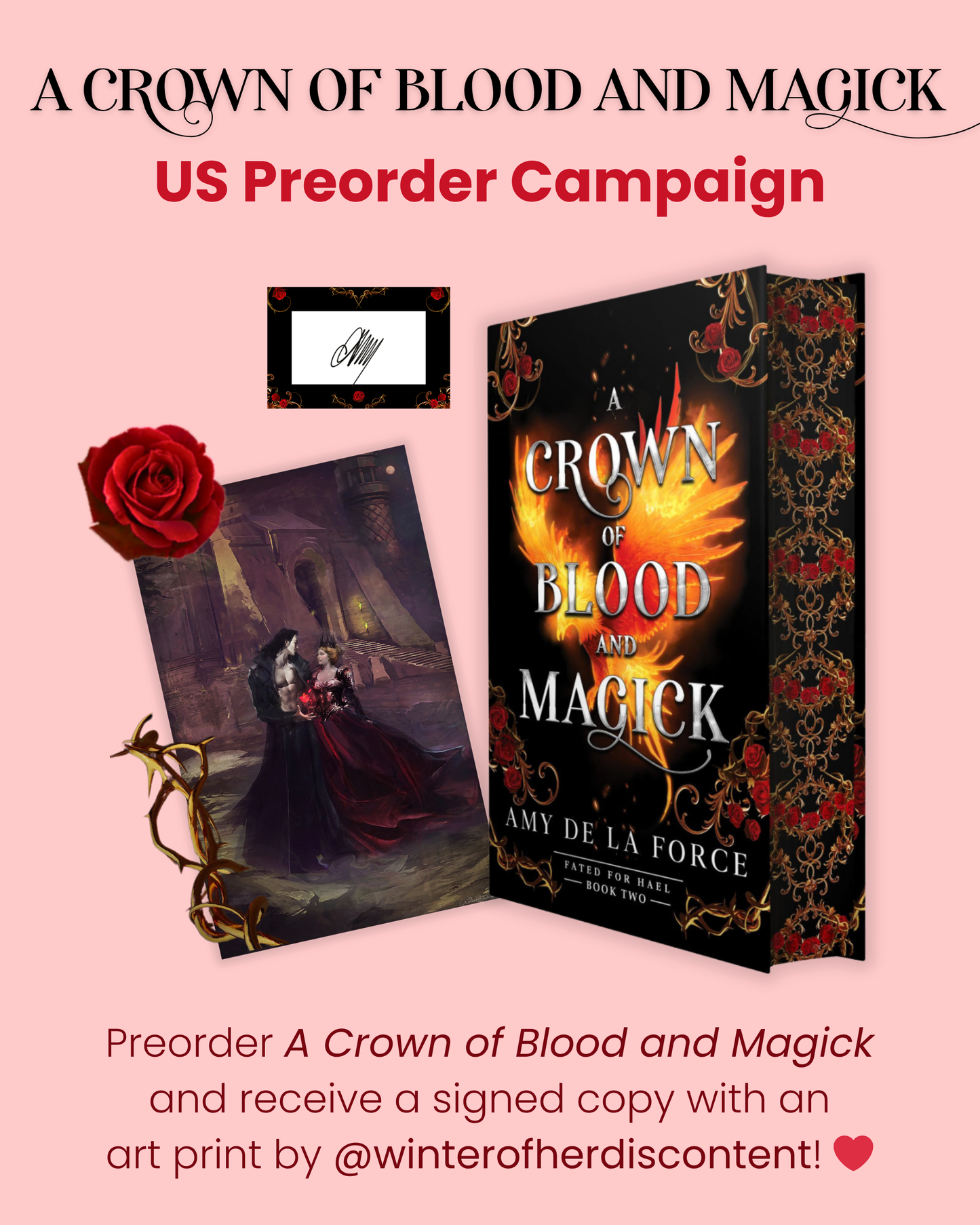 A Crown of Blood and Magick | PRE-ORDER WITH SWAG (released Sept 15, 2026)