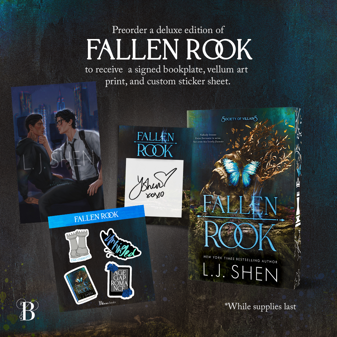 Fallen Rook (Deluxe Edition) (Society of Villains, 3) | PRE-ORDER WITH SWAG (released Sept 22, 2026)