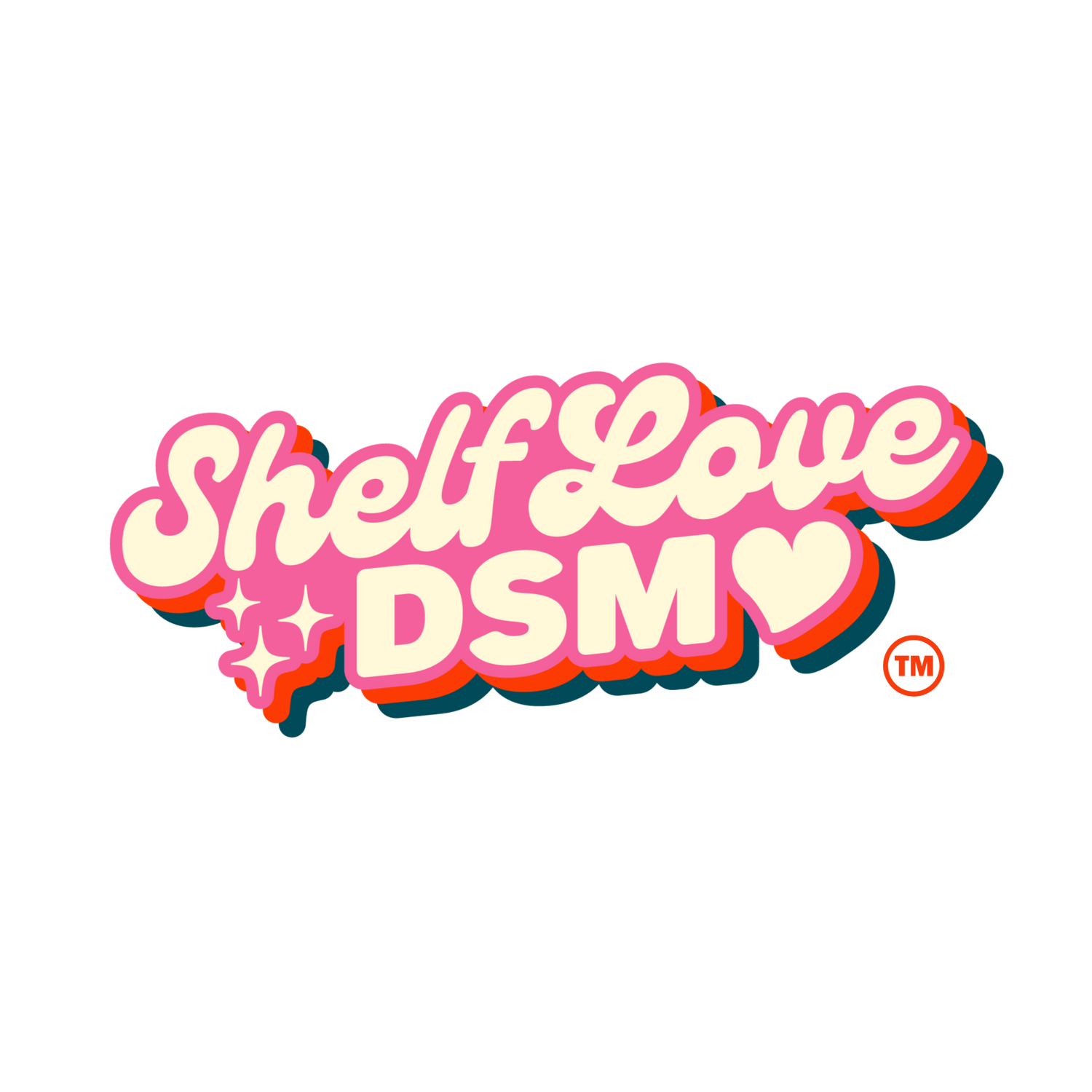 Shelf Love DSM, Des Moines Iowa Indie Romance Bookstore's logo