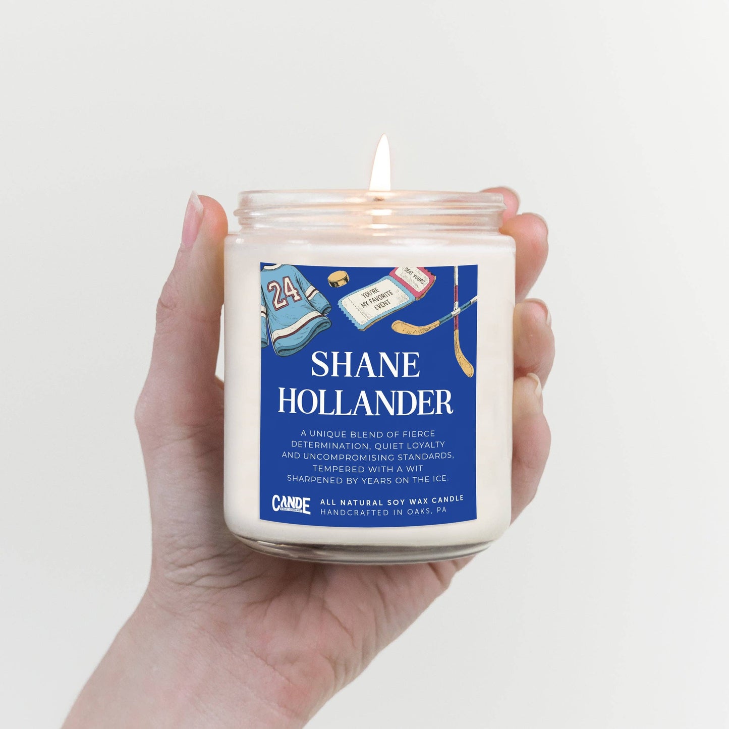 Shane Hollander Candle