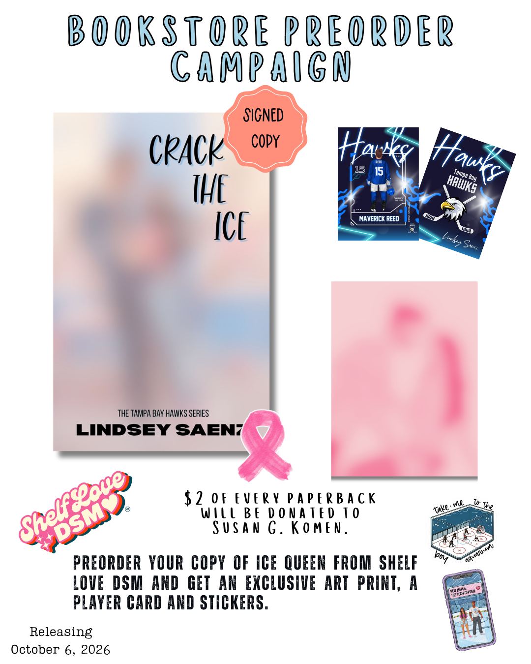 Crack the Ice | SIGNED PRE-ORDER WITH SWAG (released Oct 6, 2026)