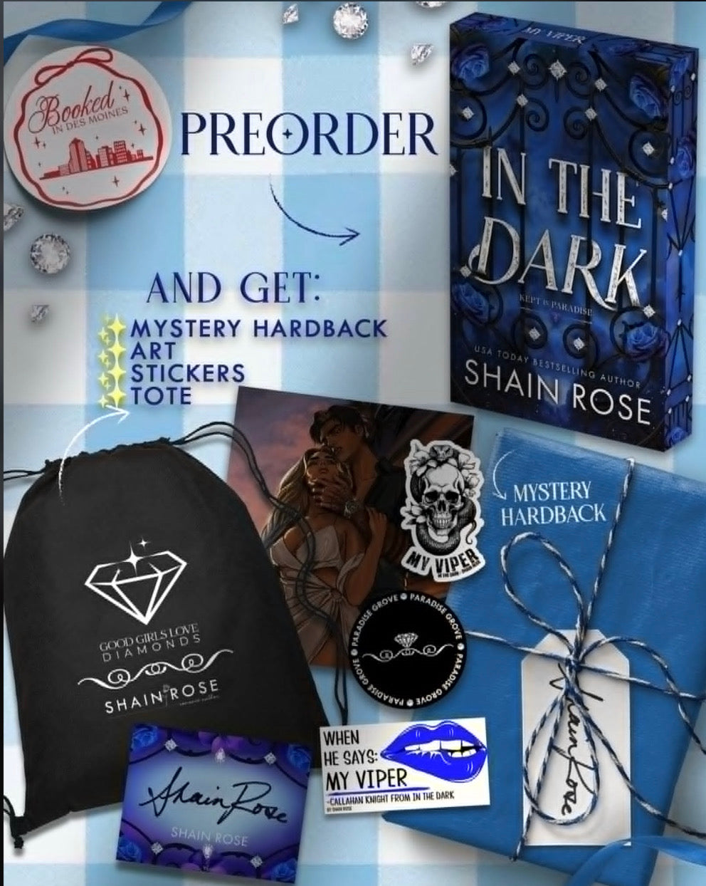 In the Dark: Deluxe Limited Edition (Kept In Paradise) | SIGNED PRE-ORDER (available after Booked in Des Moines on Sept 26, 2026)