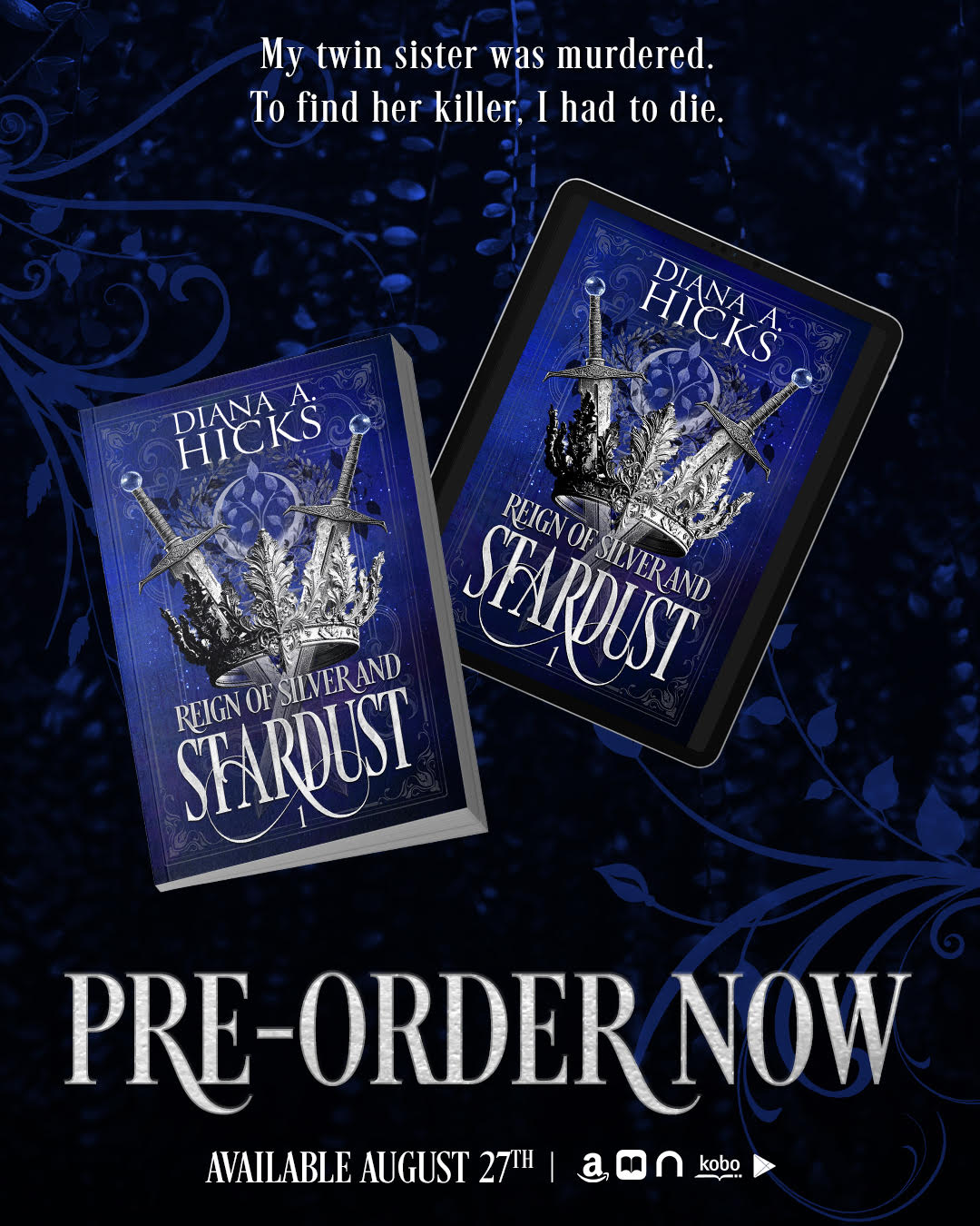 Reign of Silver and Stardust (Book 1, Stardust Trilogy) | PRE-ORDER WITH SWAG (released Aug 27, 2026)