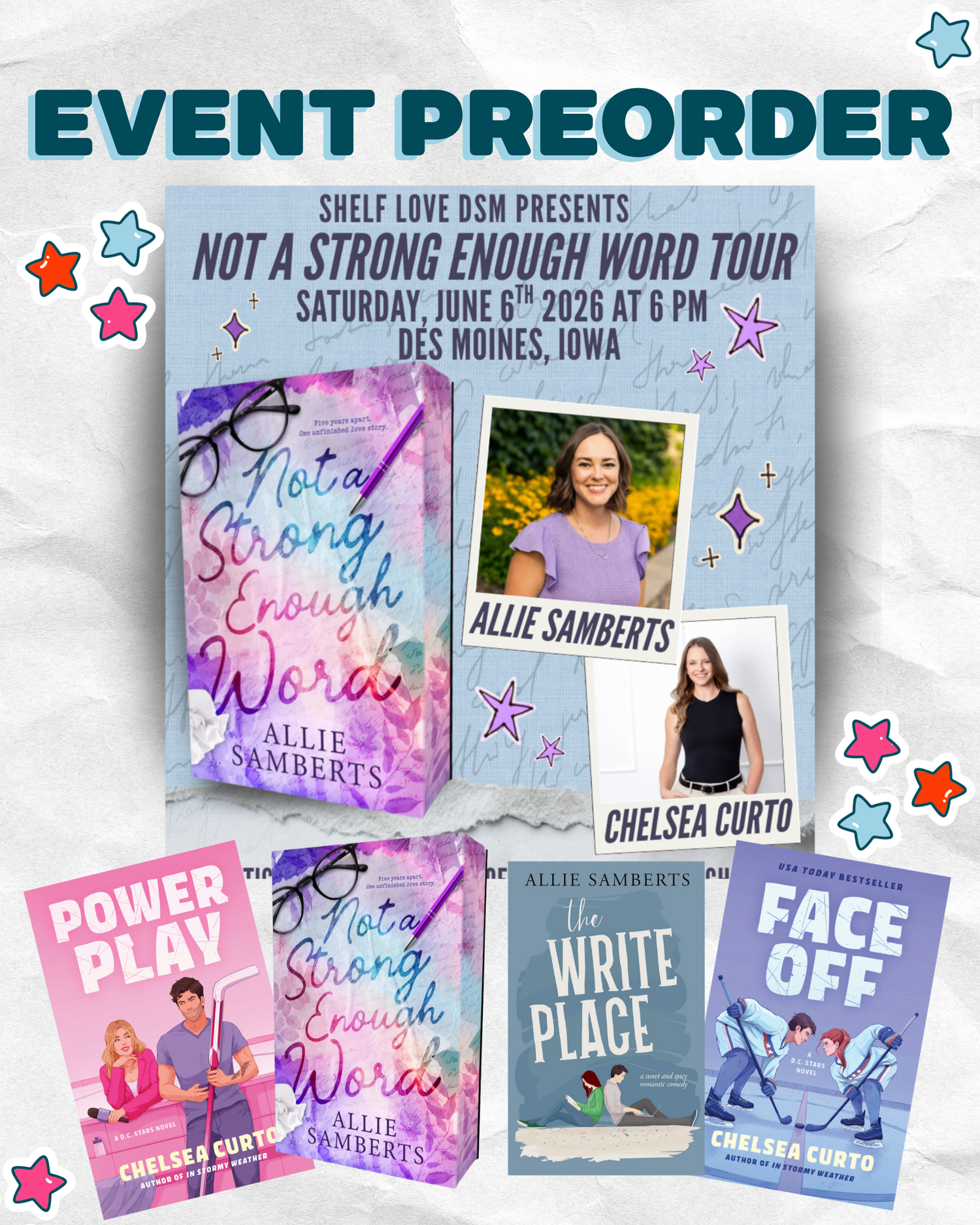 NOT A STRONG ENOUGH WORD Tour with Allie Samberts & Chelsea Curto