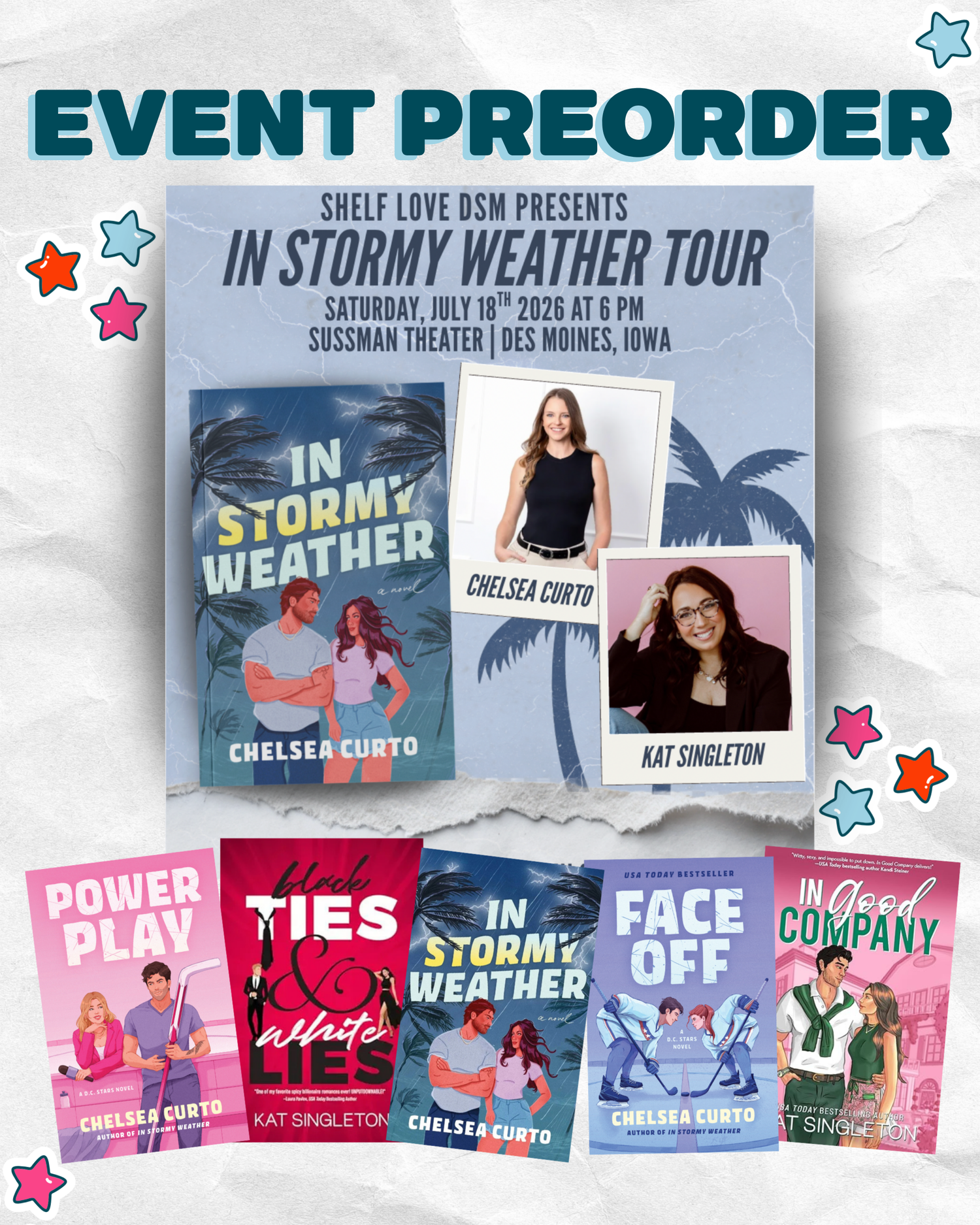 IN STORMY WEATHER Tour with Chelsea Curto and Kat Singleton