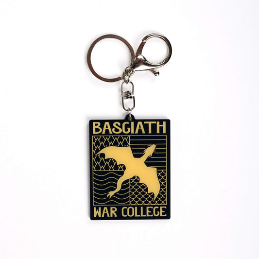 Basgiath War College Emblem Keychain | Fourth Wing
