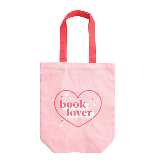 Book Lover Canvas Tote Bag