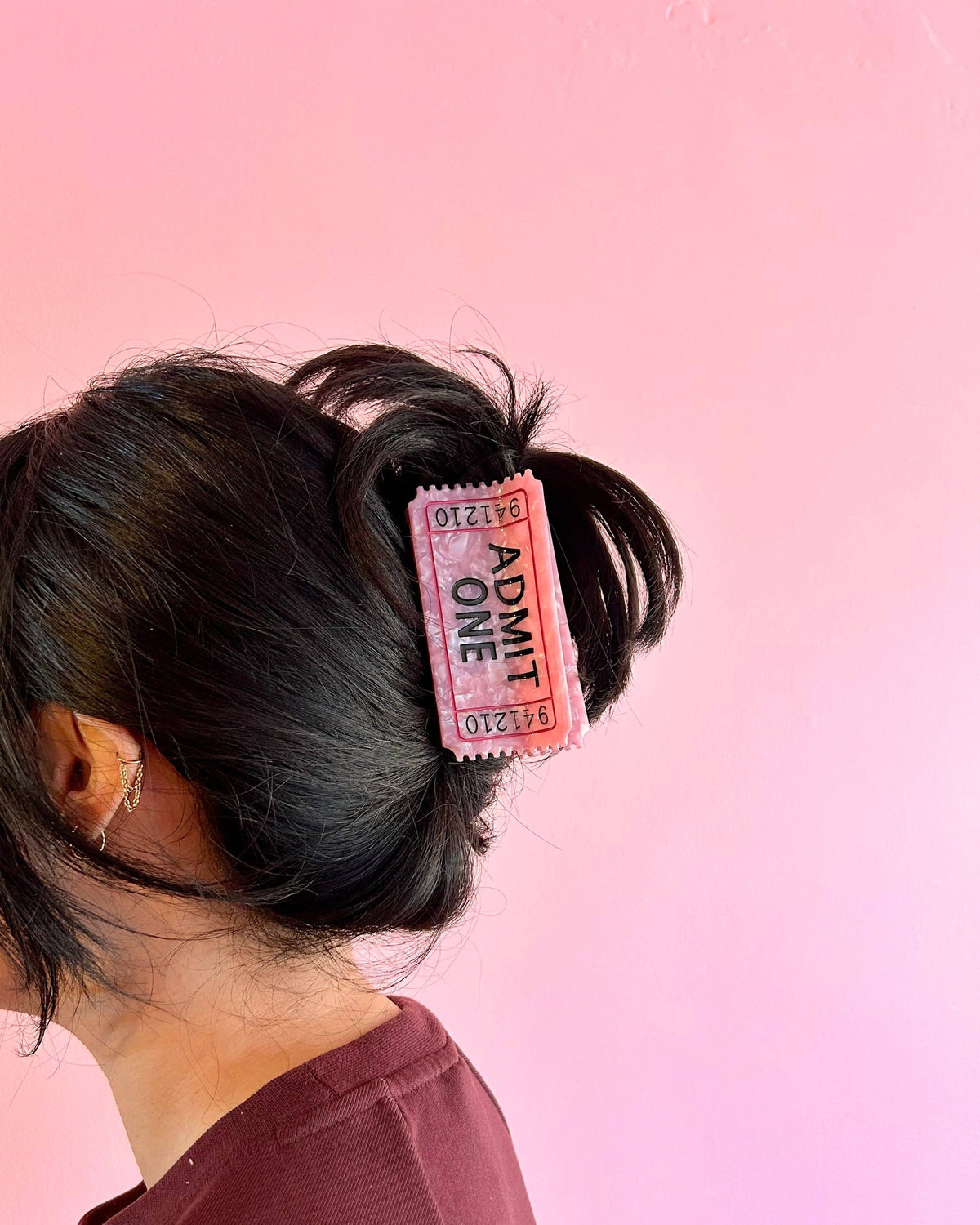 Ticket Hair Claw