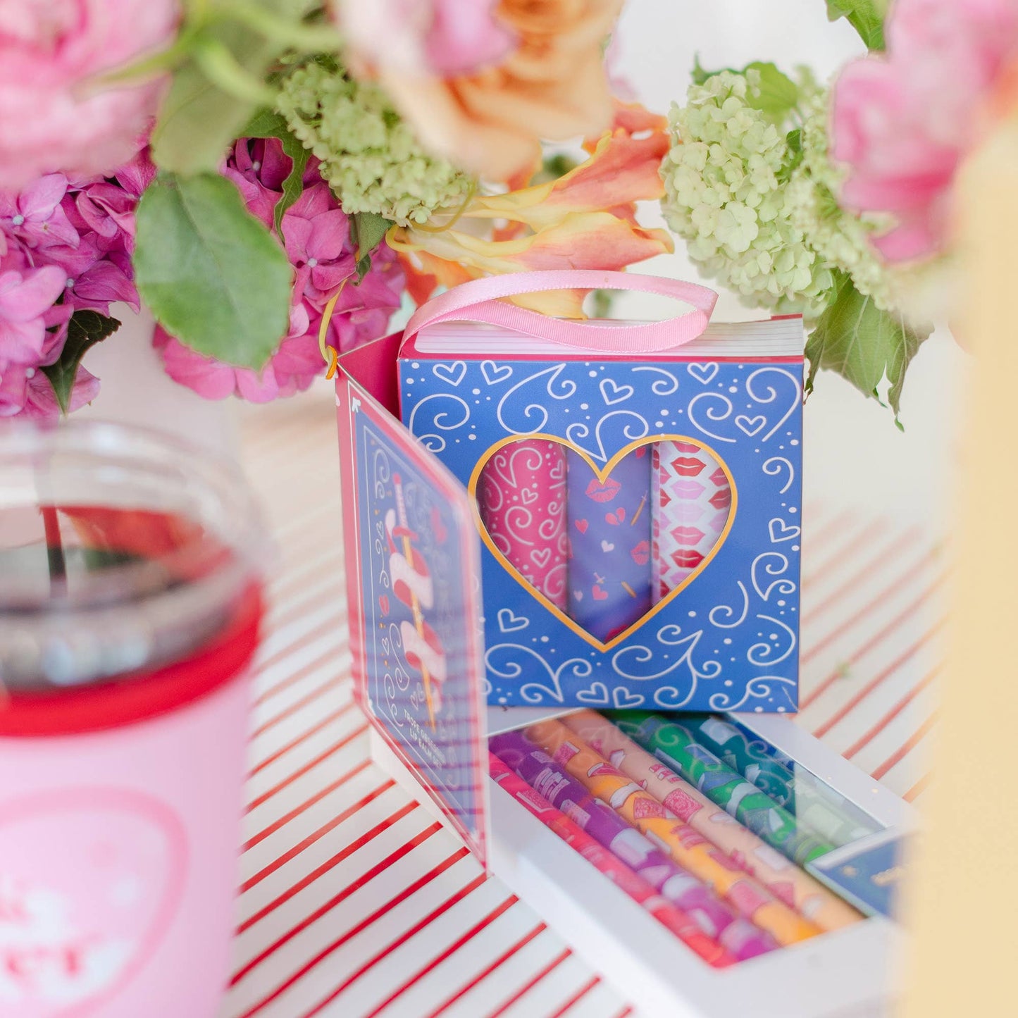 Enemies to Lovers Book Themed Lip Balm Set