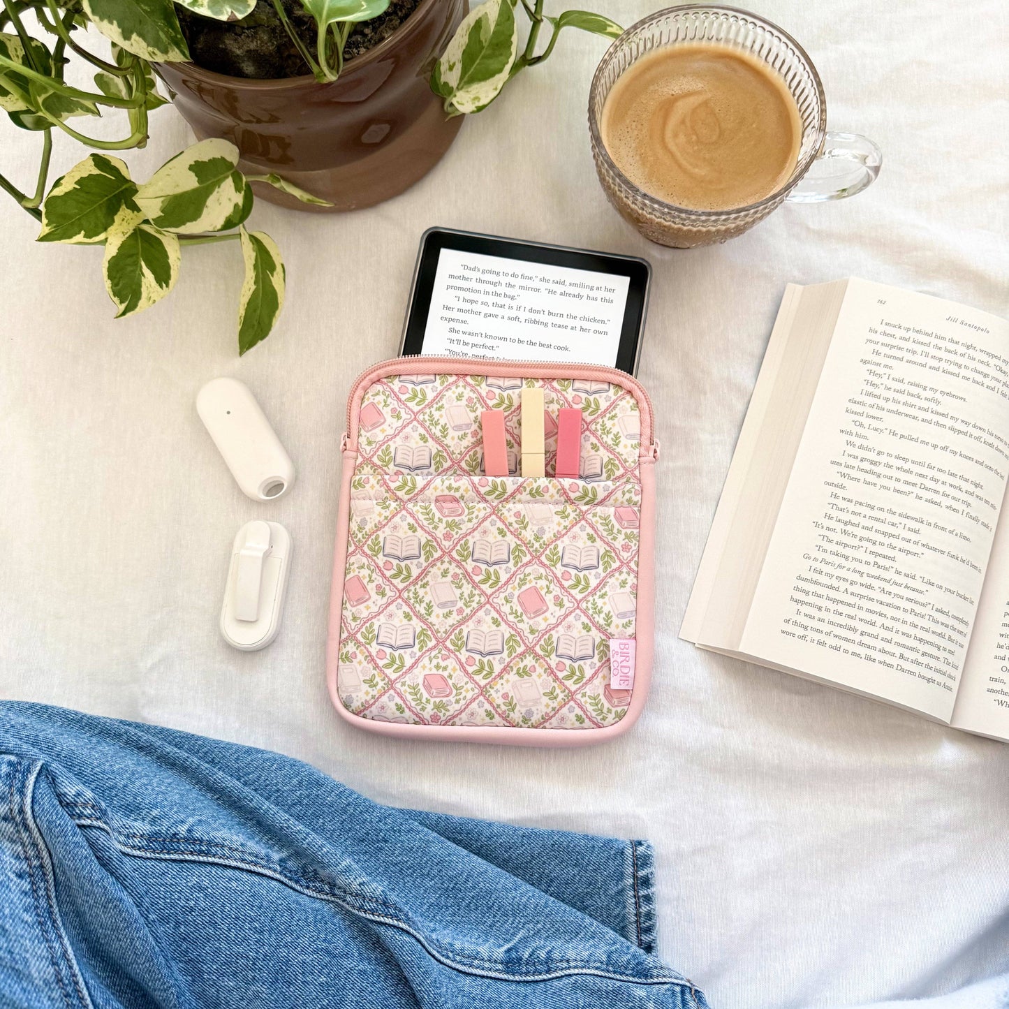 Storybook Garden Bookish Kindle Sleeve