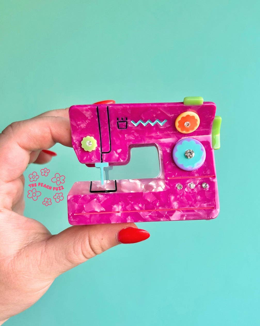 Sewing Machine Hair Claw Clip