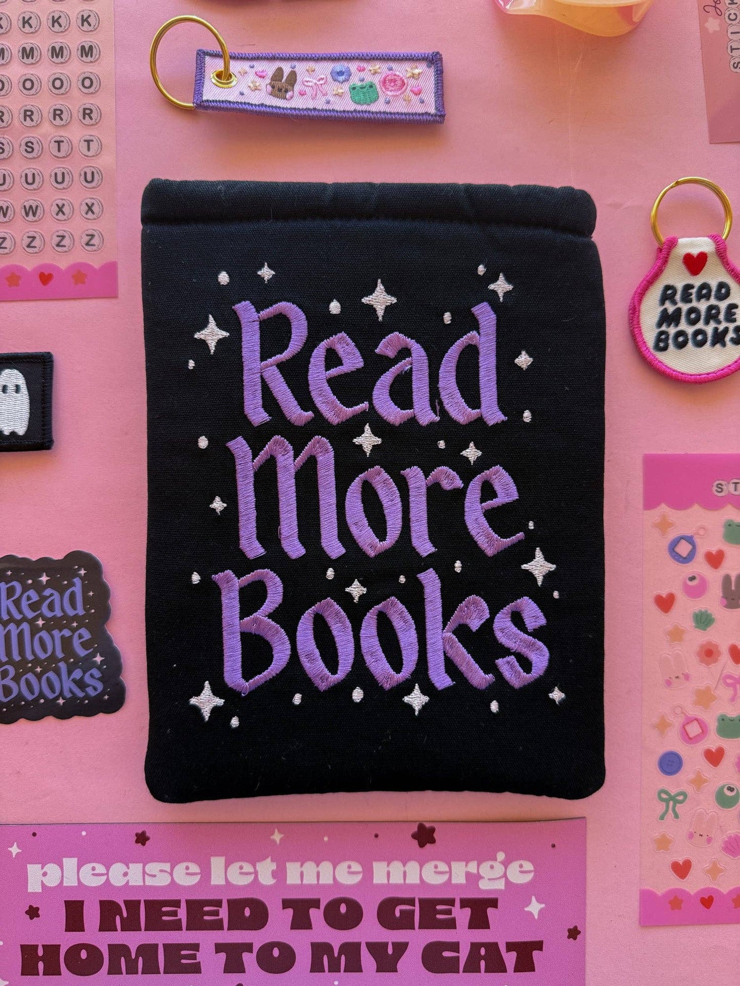 "Read More Books" Book Sleeve