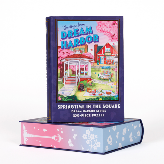 Springtime in the Square Keepsake Puzzle | Dream Harbor