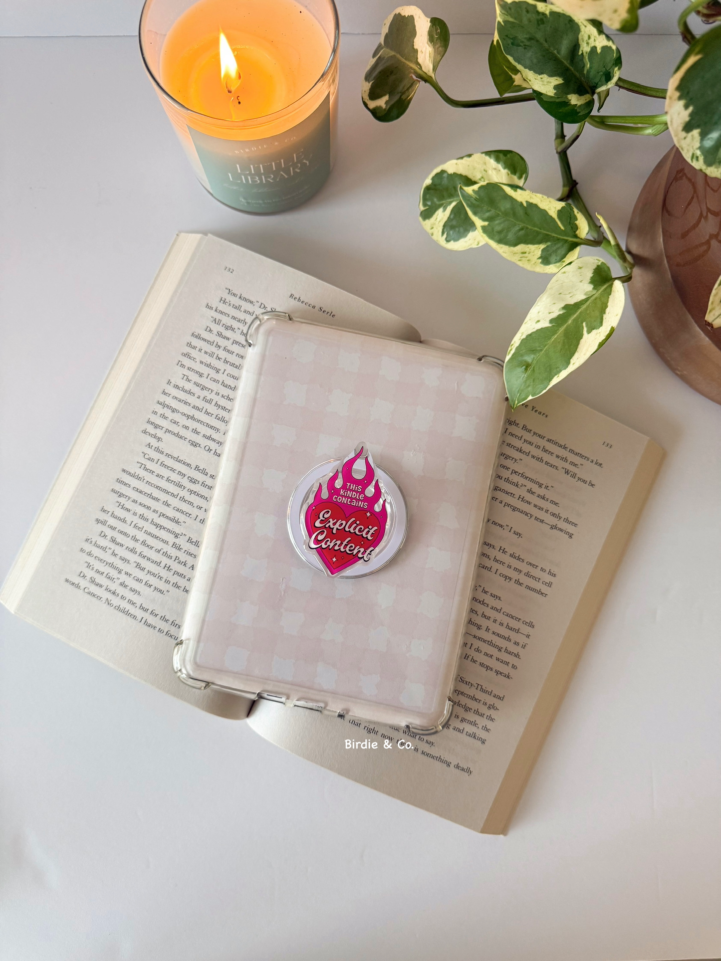 Explicit Content Kindle Grip