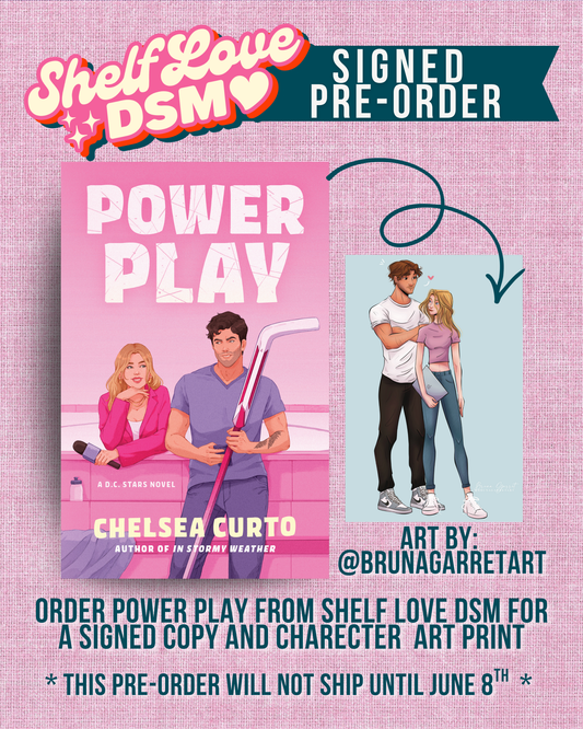 Power Play: A Novel | SIGNED PRE-ORDER WITH SWAG (available after June 6th, 2026)