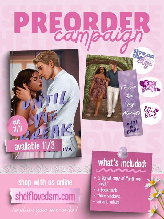 Until We Break | SIGNED PRE-ORDER WITH SWAG (released Nov 3, 2026)