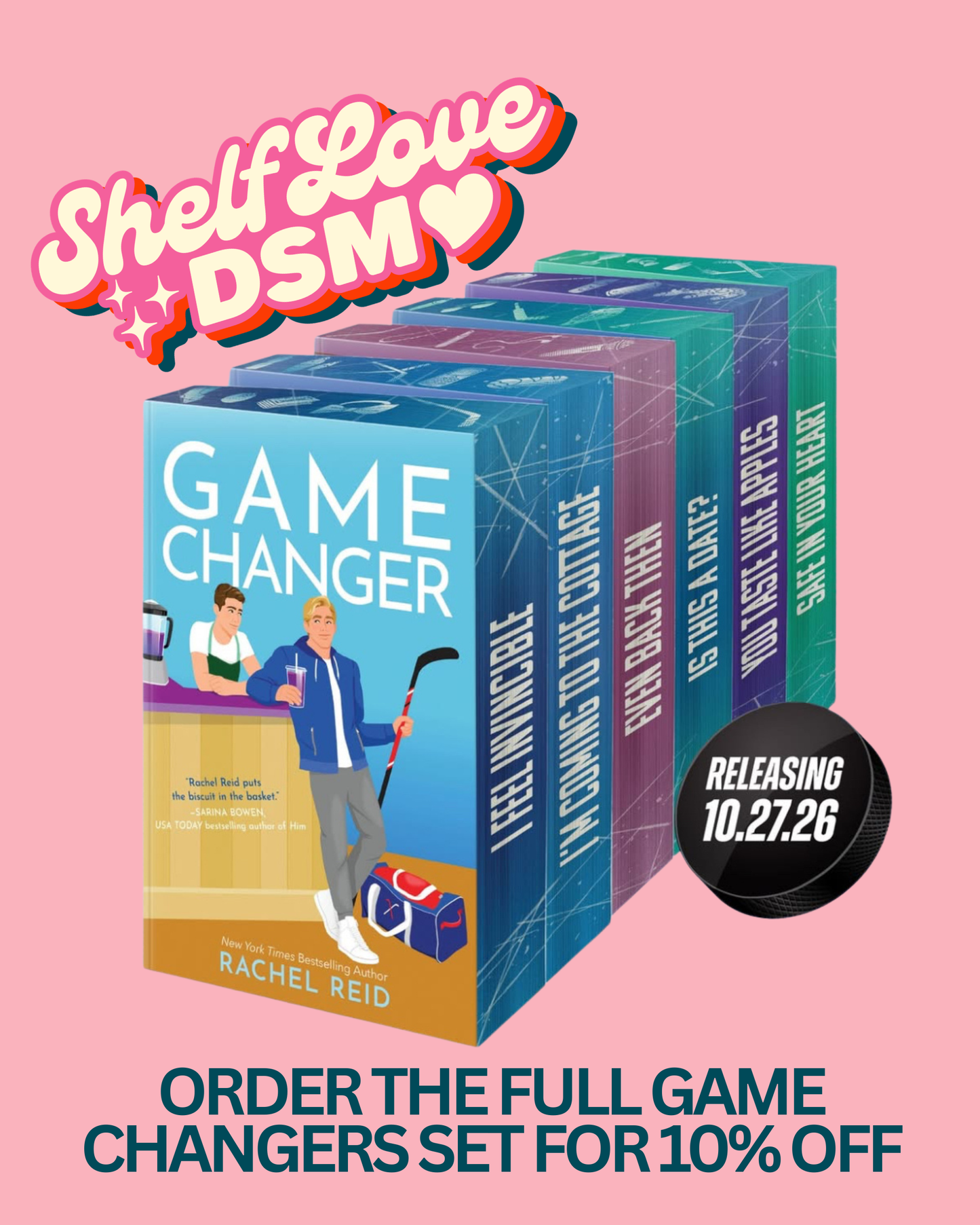 Game Changers Deluxe Limited Edition Full Set (Books 1 - 6) | PRE-ORDER (released Oct 27, 2026)