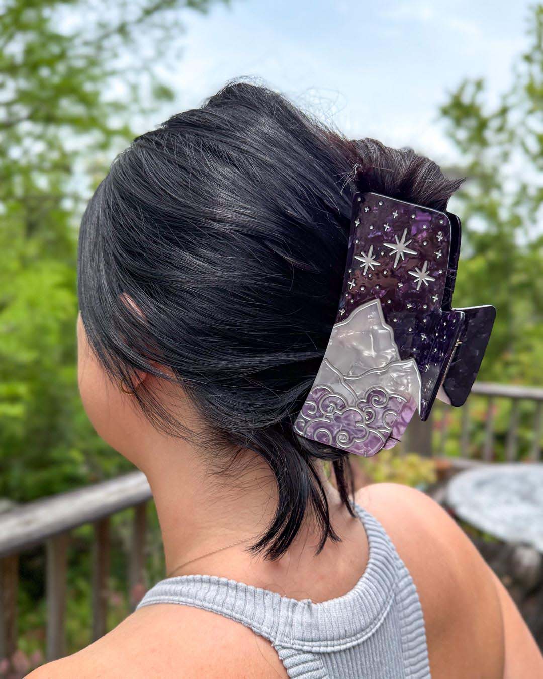 Night Court Hair Claw Clip | Bookish Hair Accessory