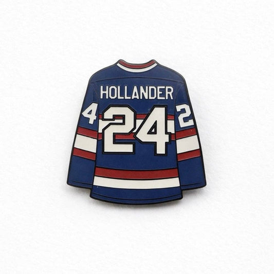 Heated Rivalry “HOLLANDER” #24 Jersey Enamel Pin