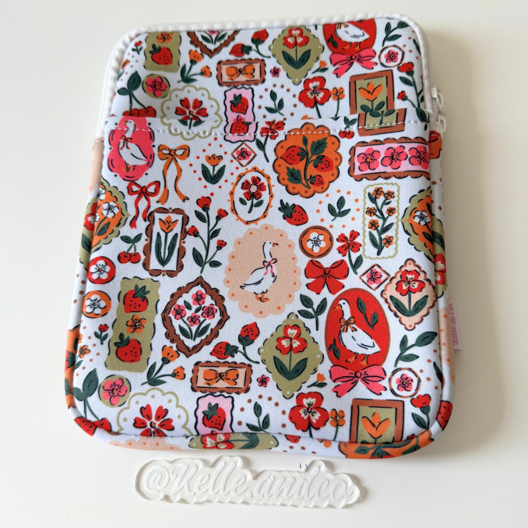 Coquette Goose Book & Kindle Sleeve 