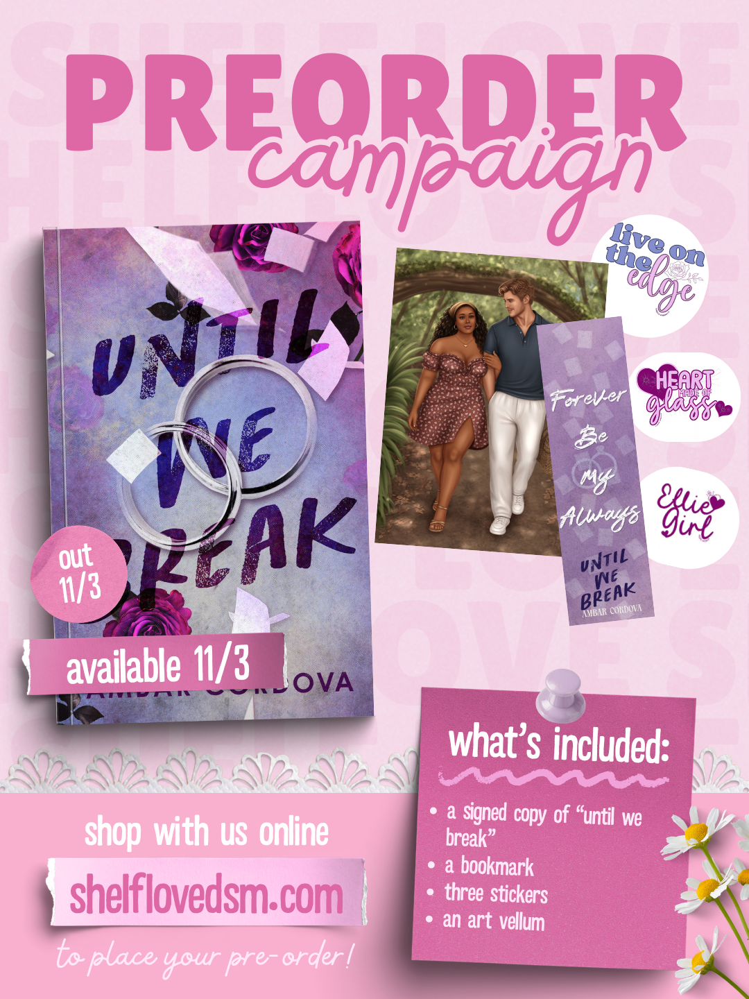 Until We Break | SIGNED PRE-ORDER WITH SWAG (released Nov 3, 2026)