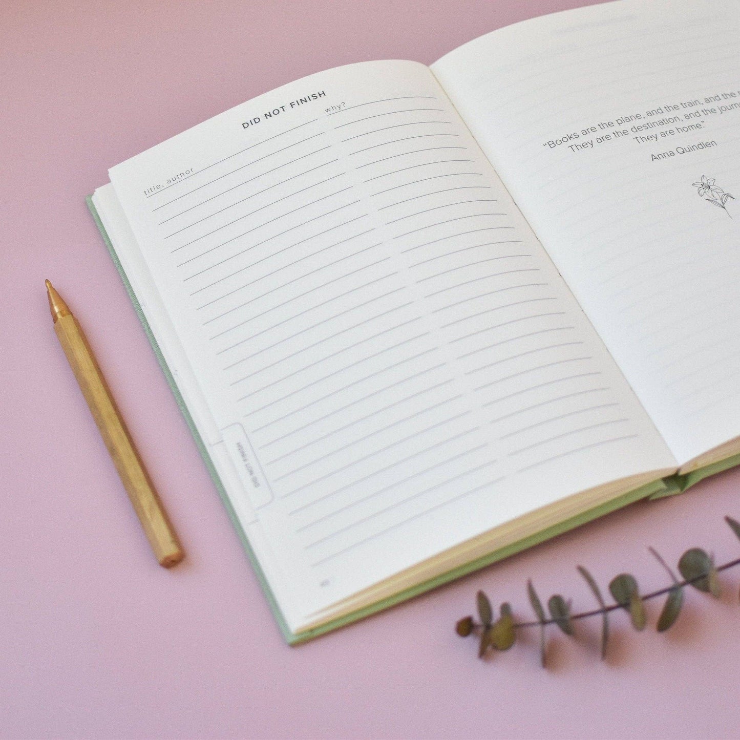 Blue Reading Journal (Original)