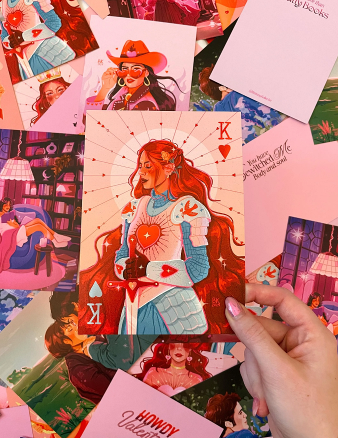 King of Hearts Print : 11x14