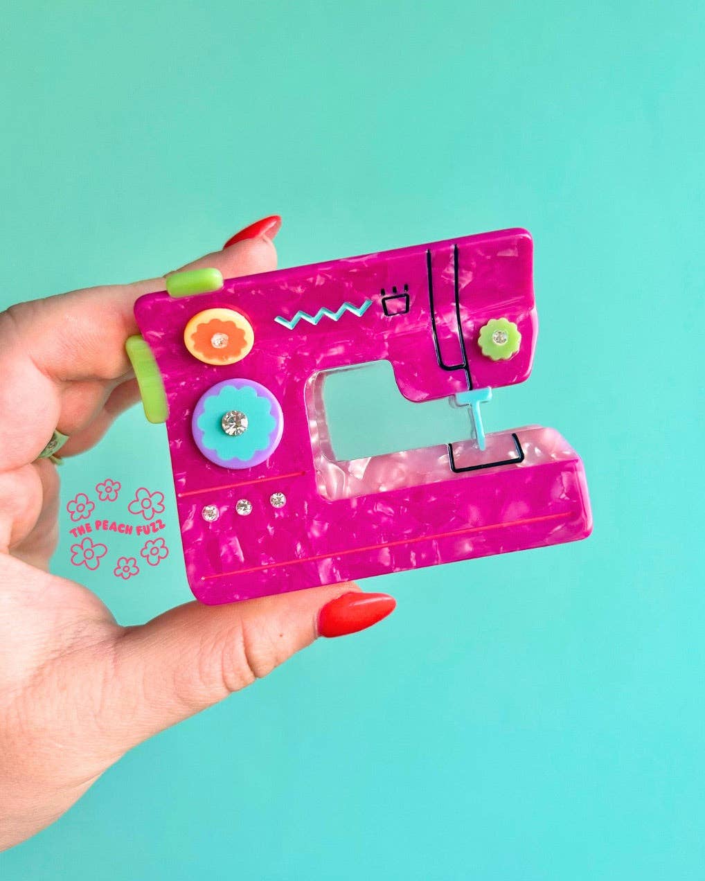 Sewing Machine Hair Claw Clip