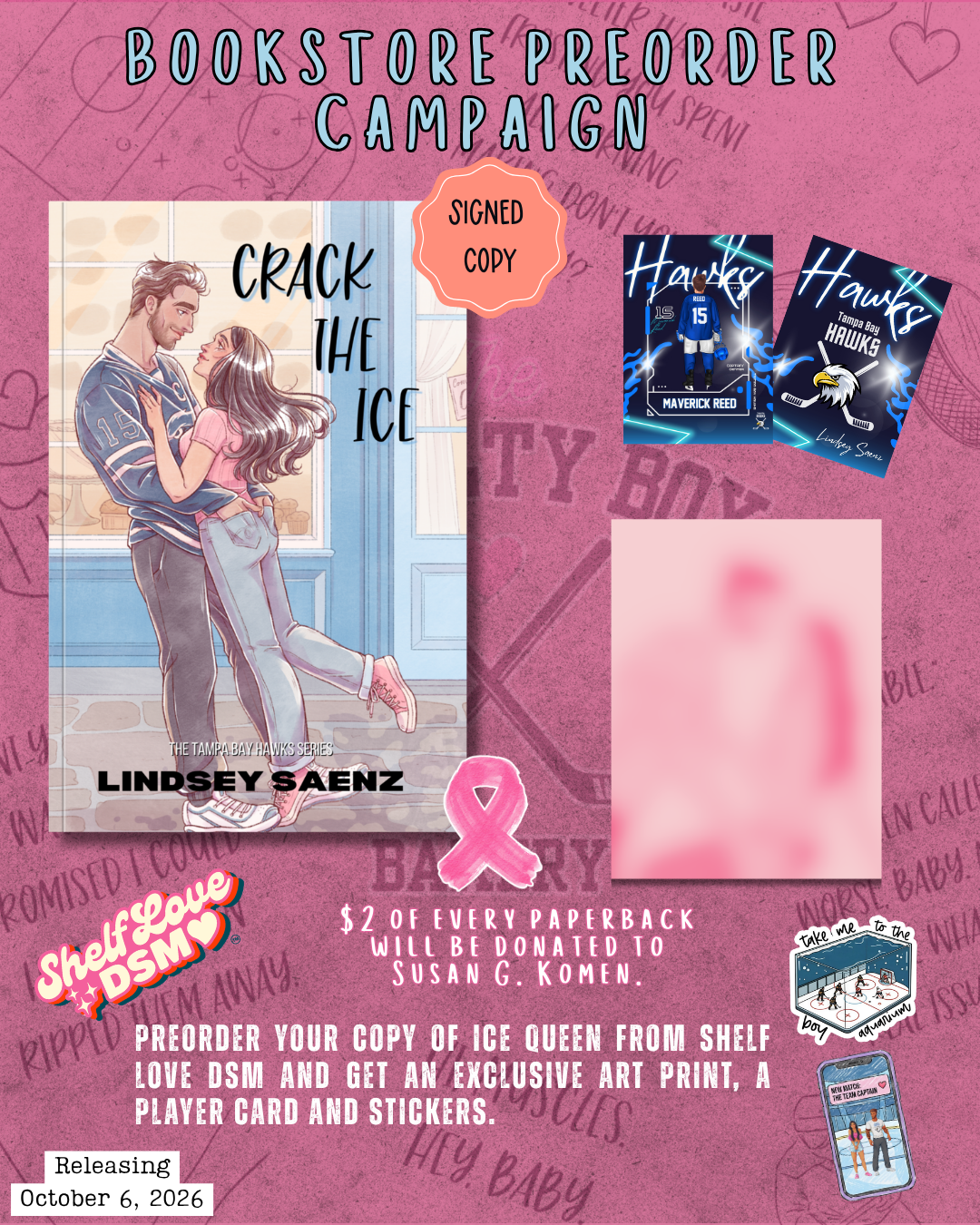 Crack the Ice | SIGNED PRE-ORDER WITH SWAG (released Oct 6, 2026)