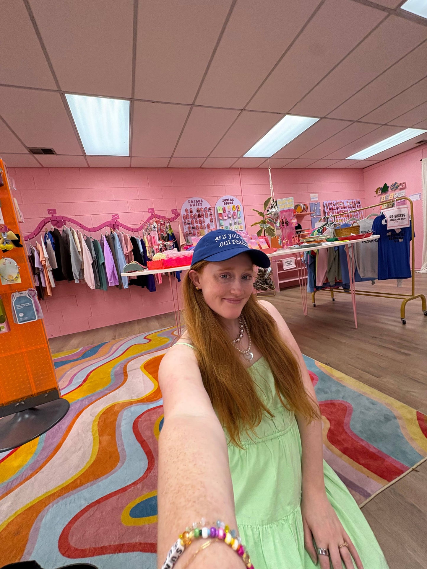 Pink “As if You Could Out Read Me” Embroidered Hat