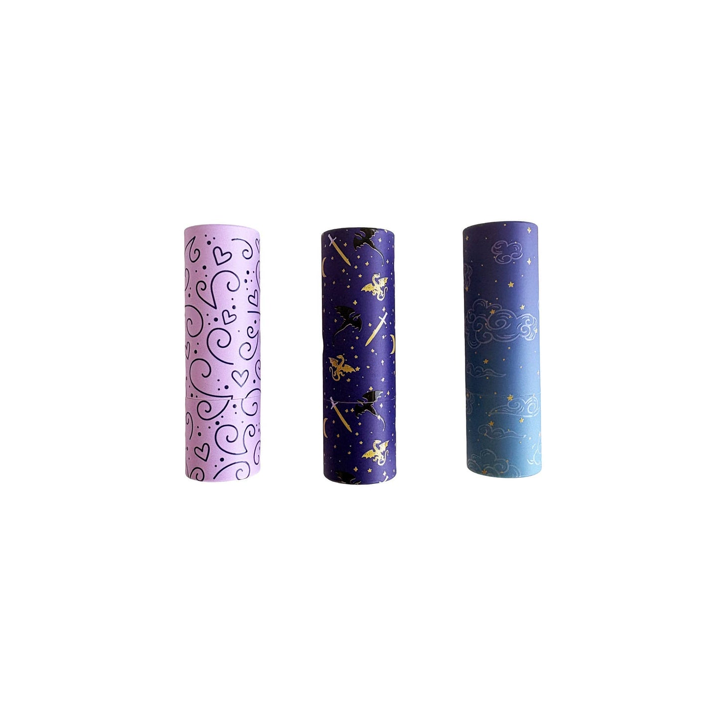 Romantasy Reader Book Themed Lip Balm Set