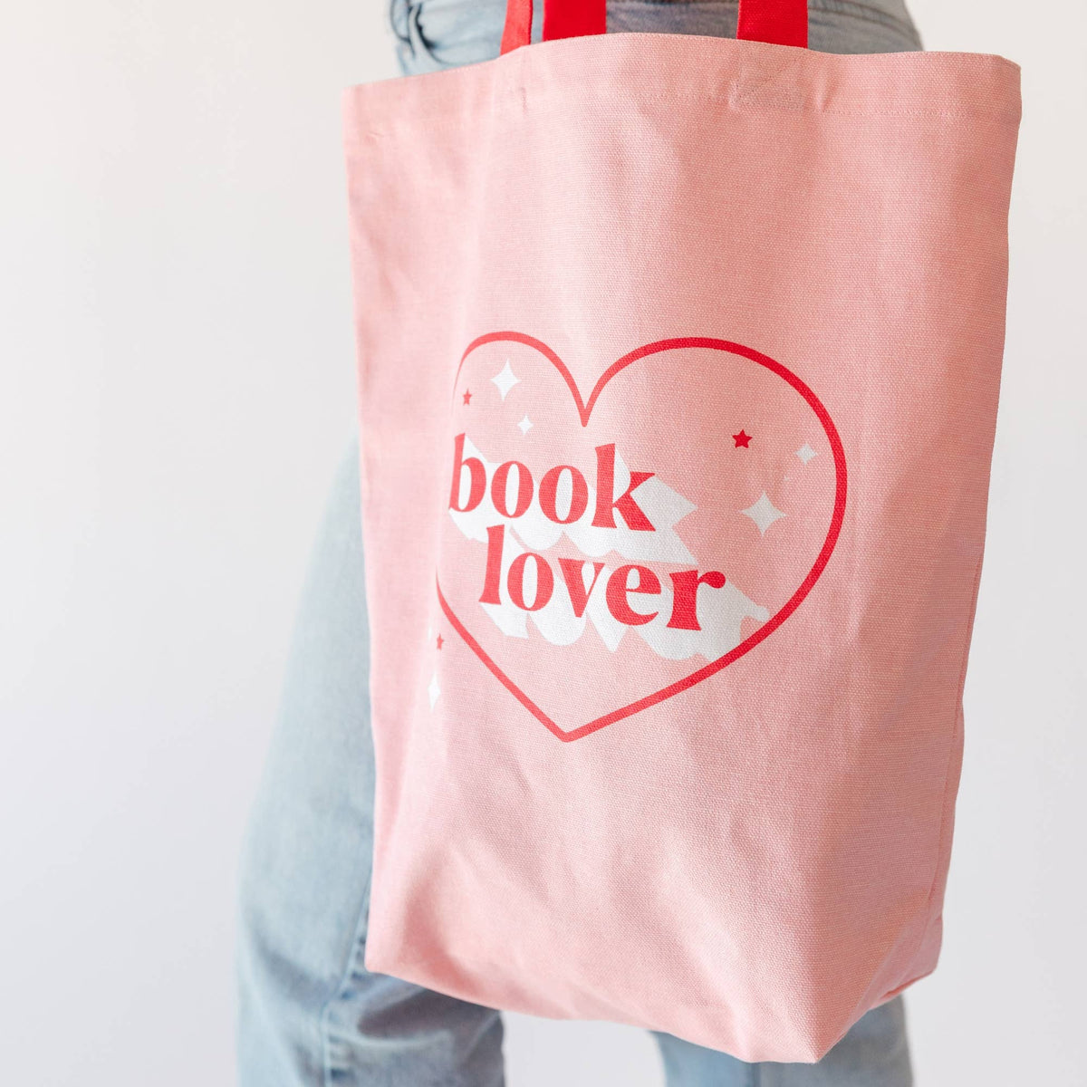 Book Lover Canvas Tote Bag