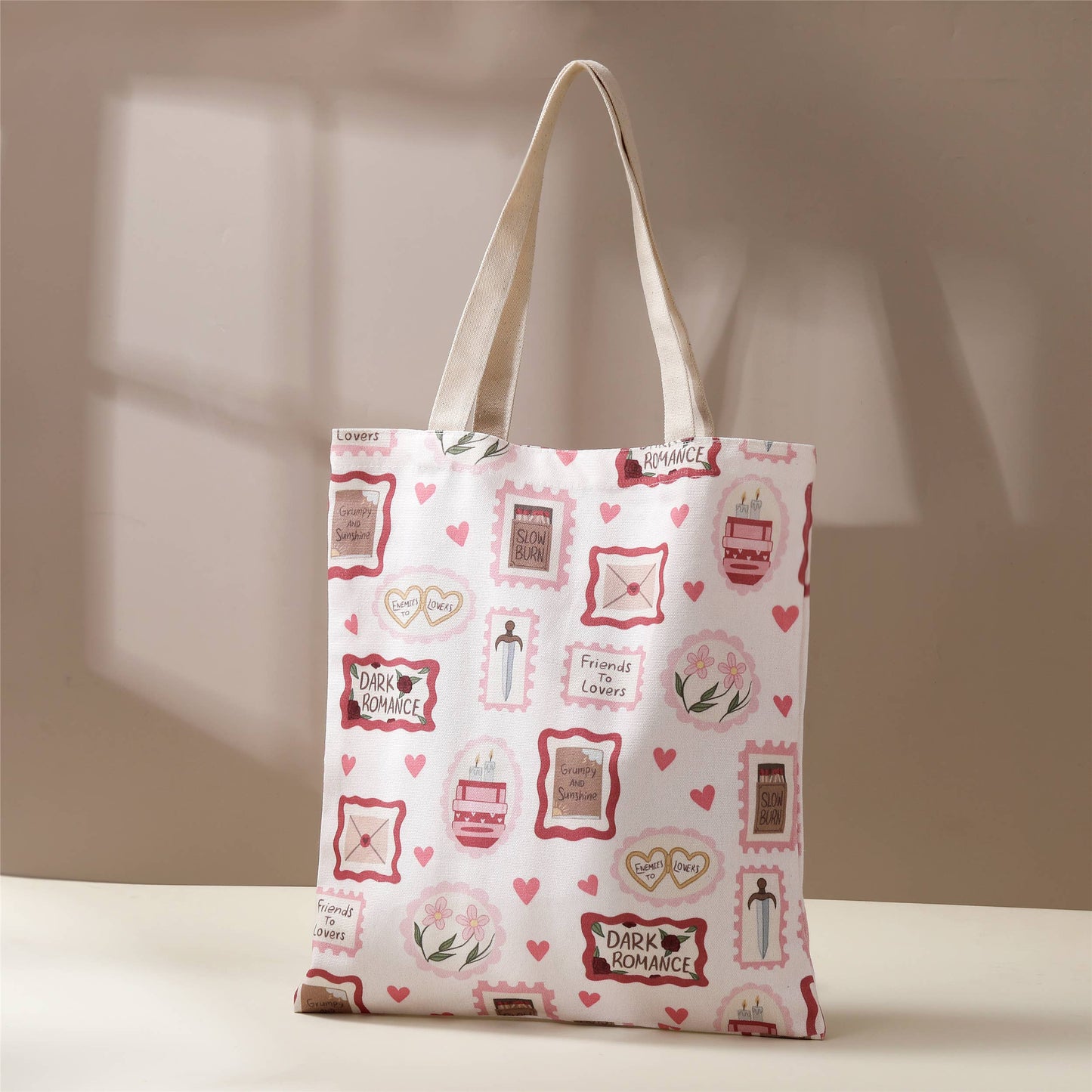 Romance Tropes Tote Bag