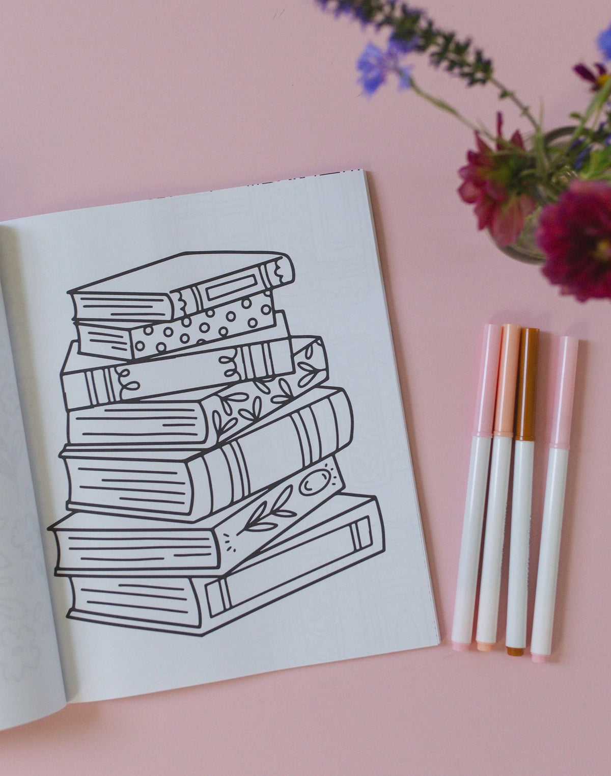 Book Lover Coloring Book