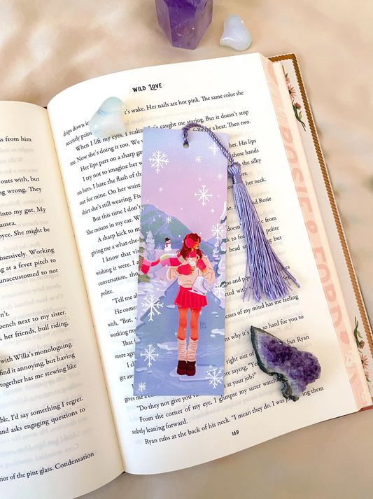Snowy Stroll Bookmark