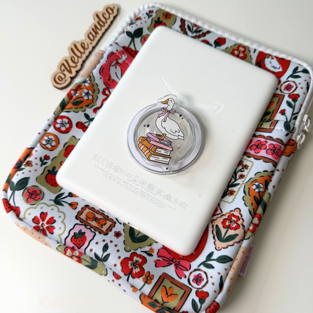 Coquette Goose Book & Kindle Sleeve 