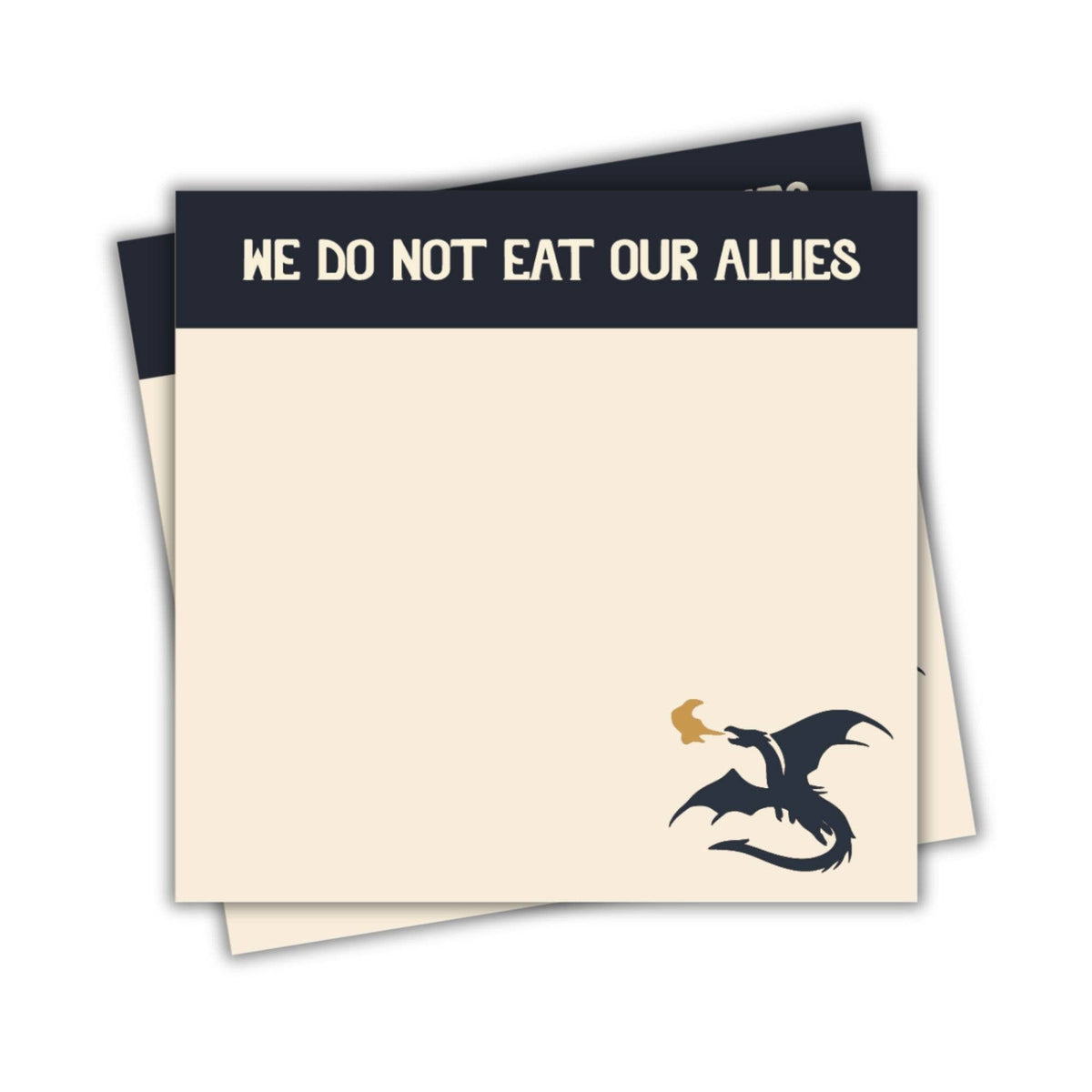 We Do Not Eat Our Allies Sticky Notes | Fourth Wing