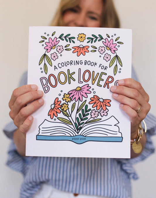 Book Lover Coloring Book