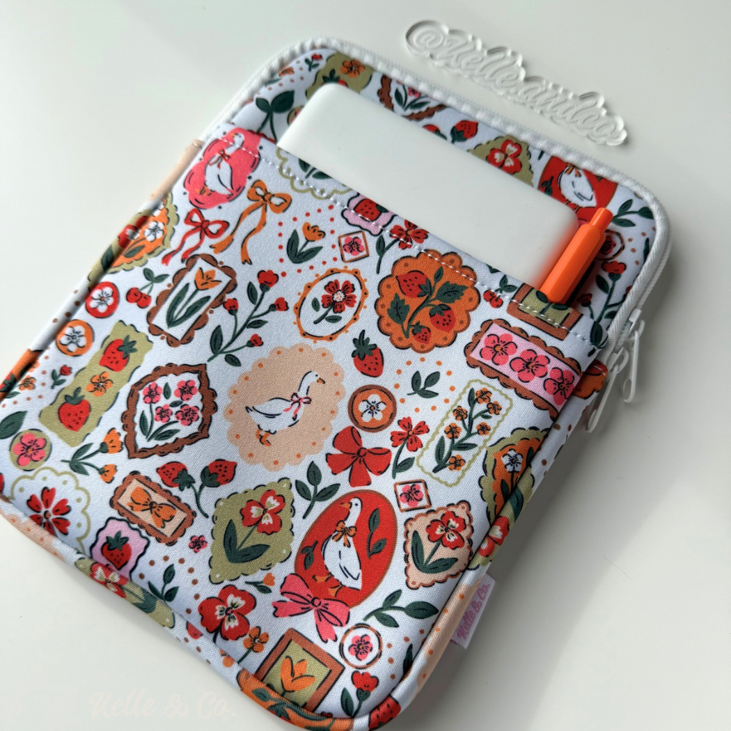 Coquette Goose Book & Kindle Sleeve 