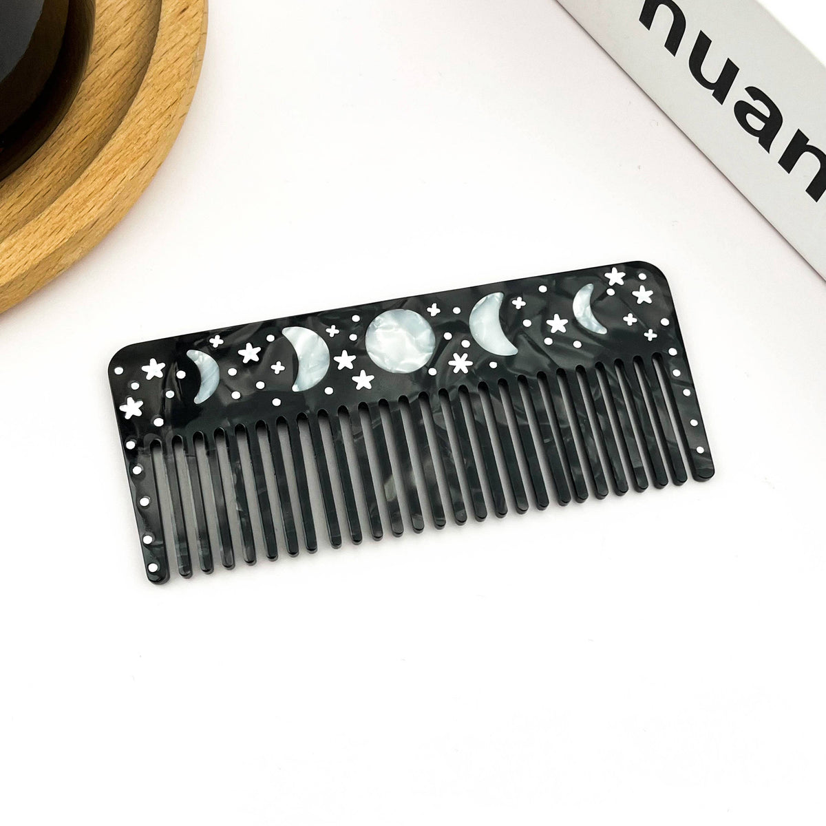 Black Starry Night Hair Claw