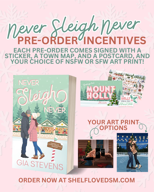 Never Sleigh Never Signed Copy | PRE-ORDER