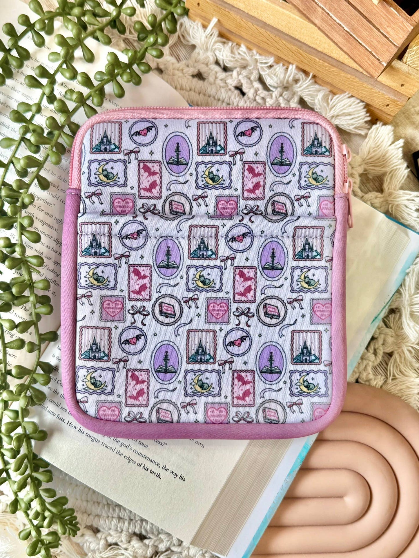 Dragon Reading Kindle Sleeve