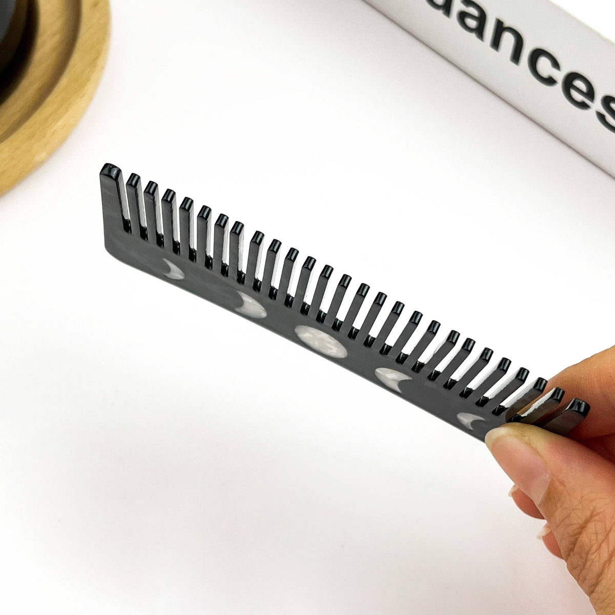 Black Starry Night Hair Claw