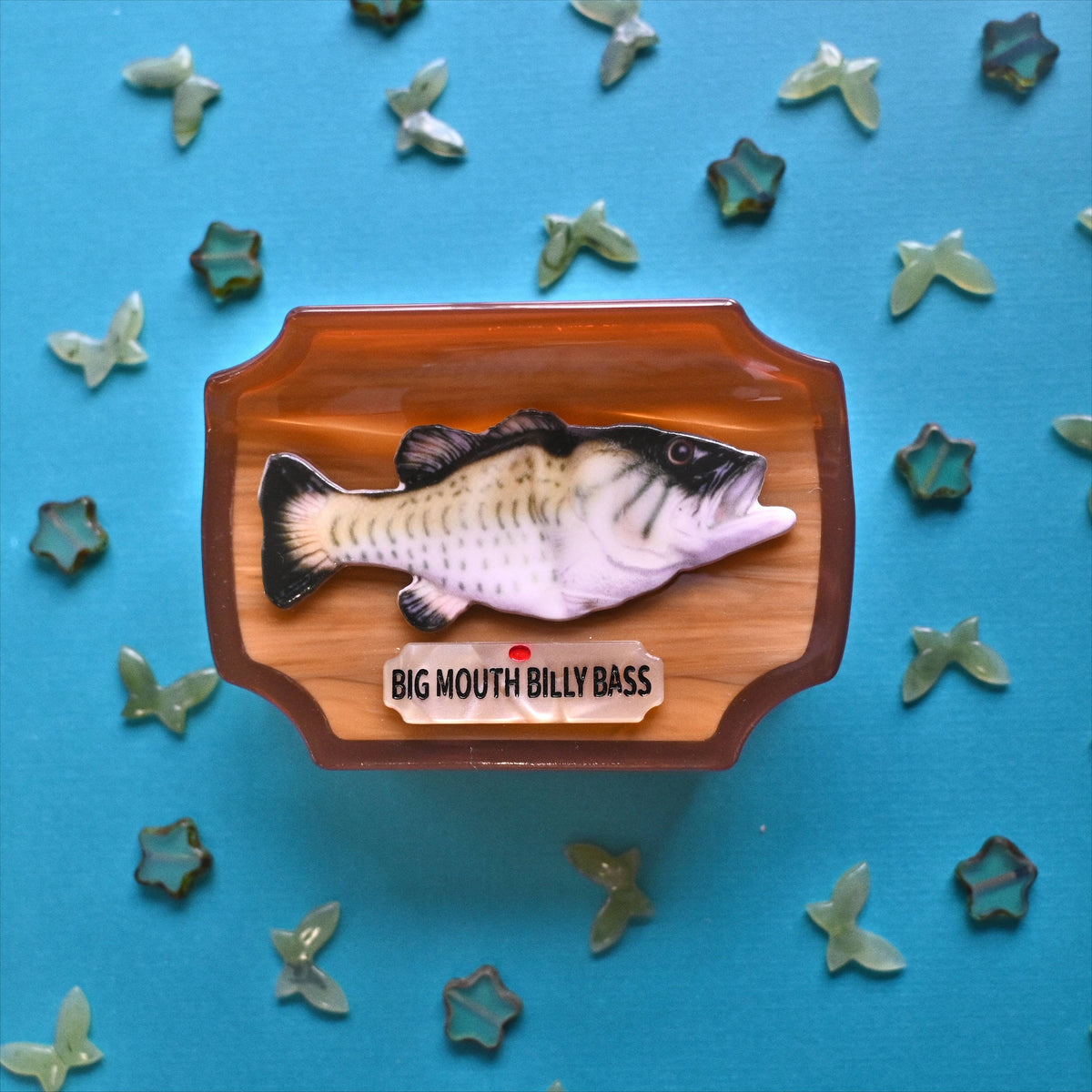 Big Billy Bass Claw Clip