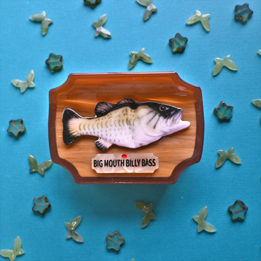 Big Billy Bass Claw Clip