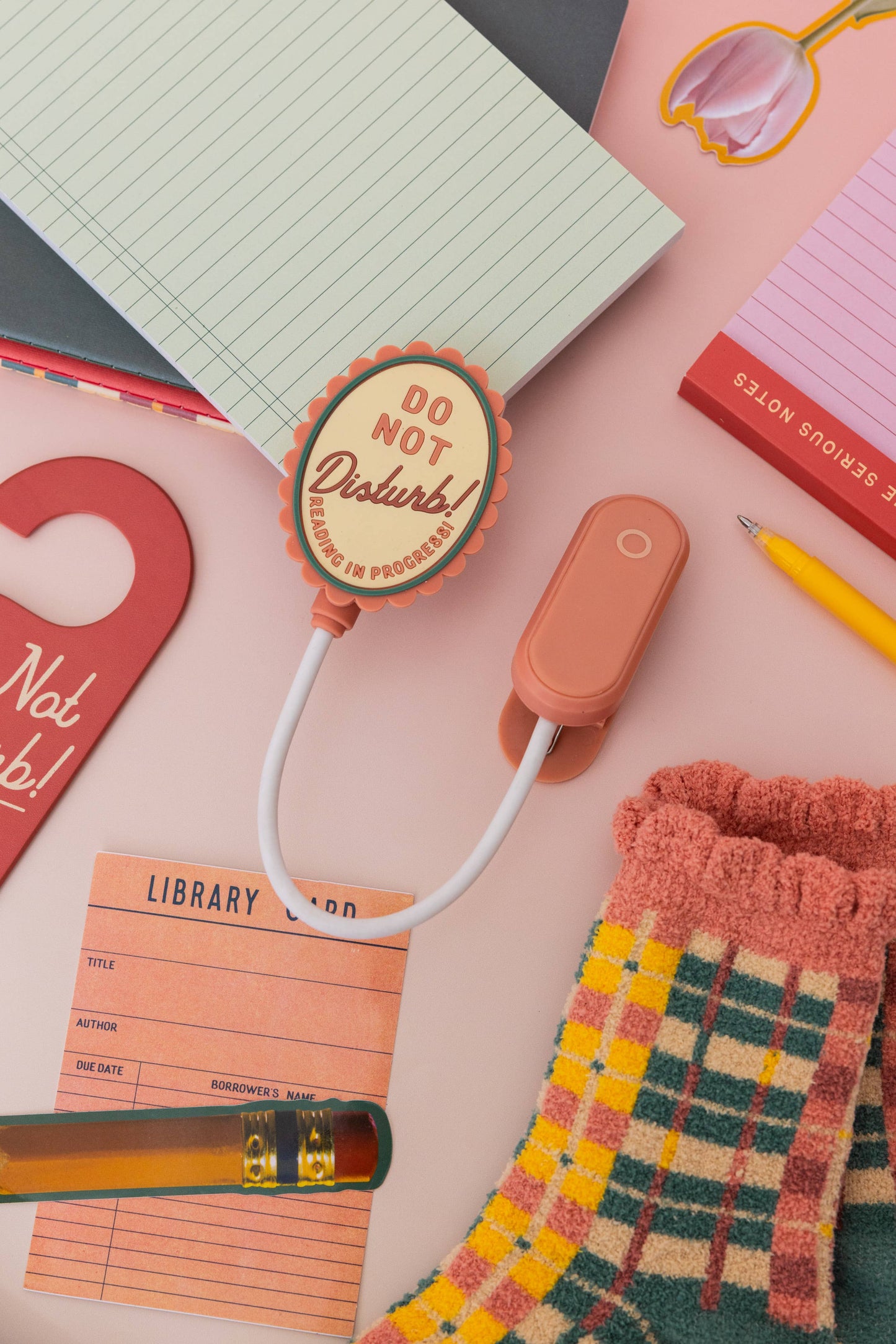 "Do Not Disturb" Book Light