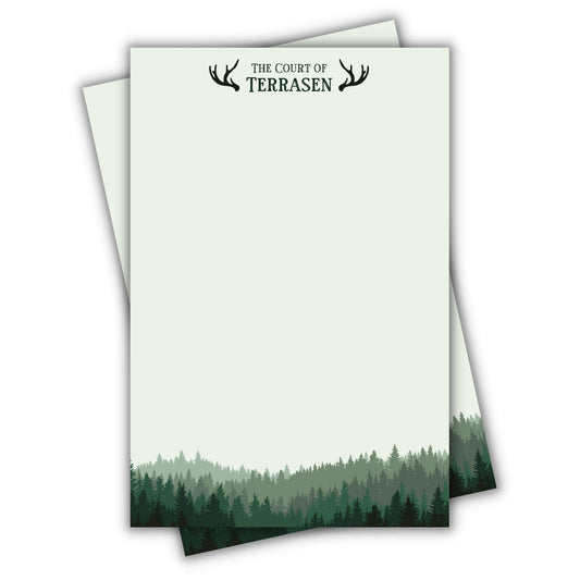 The Court of Terrasen Sarah J. Maas Notepad - 4x6"