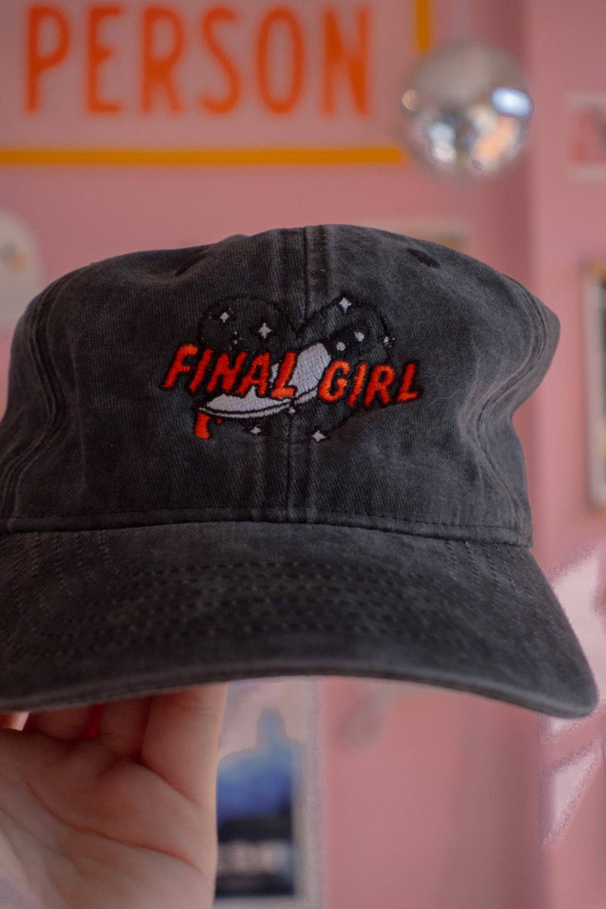 Final Girl Baseball Hat
